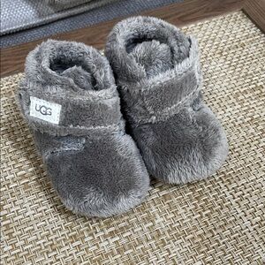 UGG Soft Gray Infant Booties